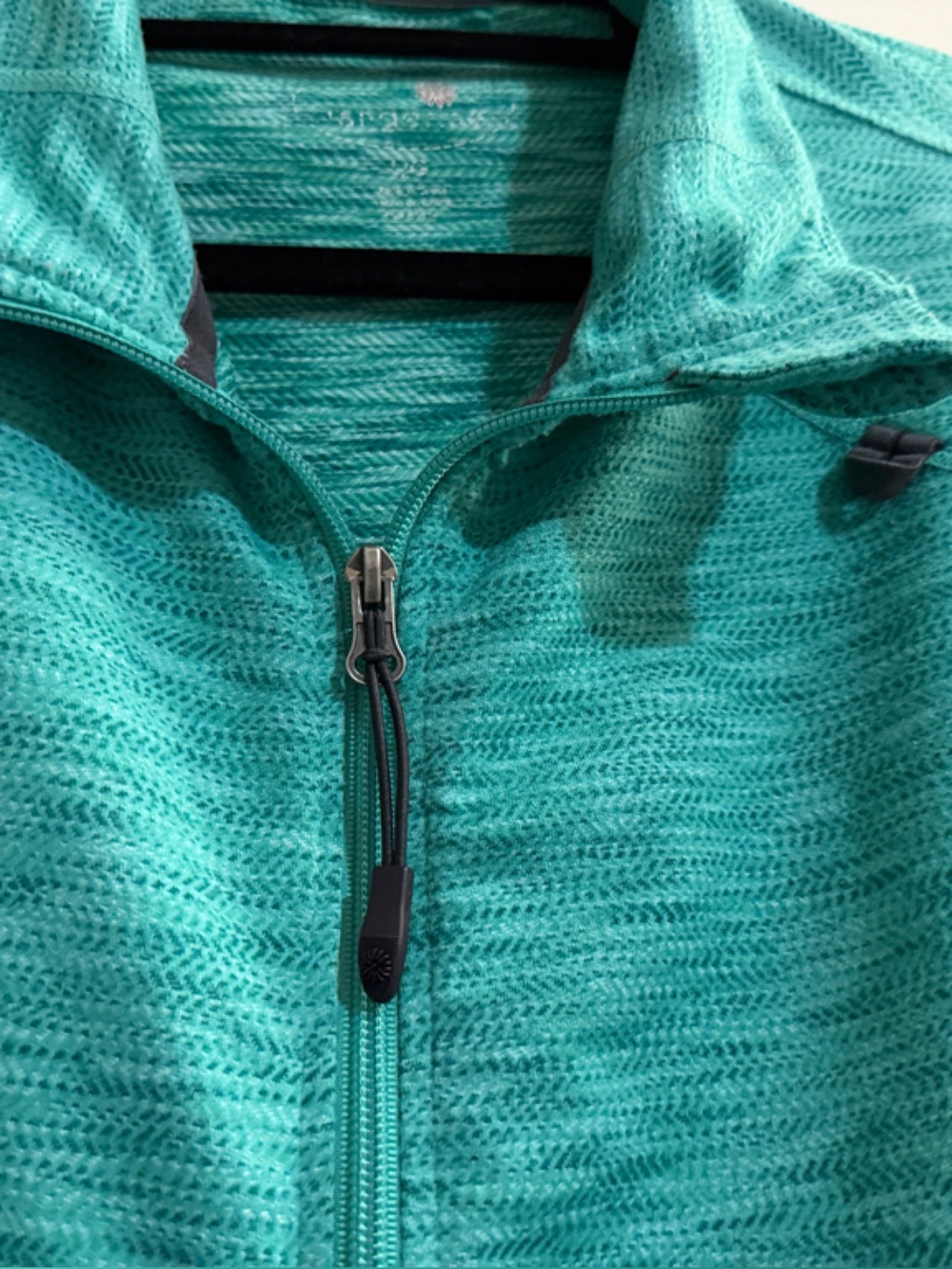 Tangerine Teal Zip-Up Utility Jacket - Picture 5 of 7